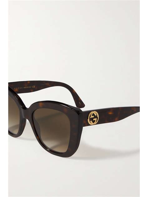 gucci gg cat-eye acetate sunglasses|designer cat eye sunglasses polarized.